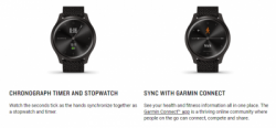 large VIVOMOVE STYLE GARMIN 3